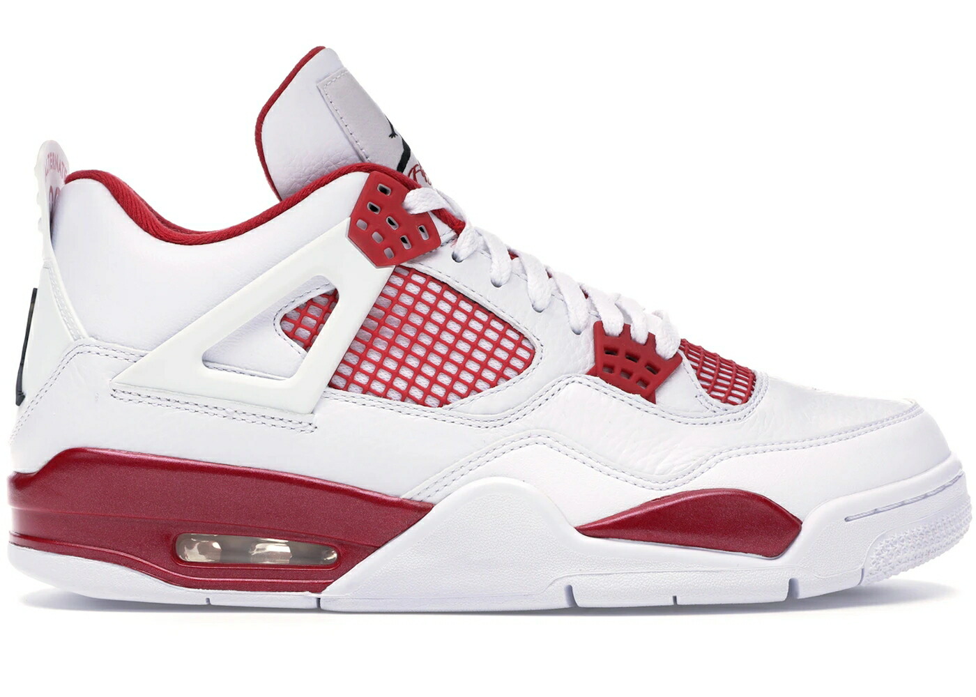 ナイキ ジョーダン 白いこと 白いこと 黒いこと 黒いこと 赤 赤いこと スニーカー メンズ JORDAN 4 RETRO ALTERNATE 89 / WHITE BLACK GYM RED スニーカー-メンズ靴-靴