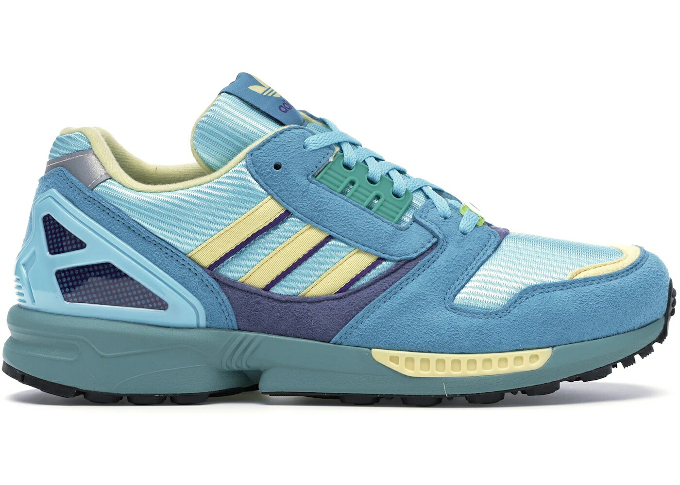 アディダス アクア 銀色 スチール 砂色 サンド スニーカー メンズ ADIDAS ZX 8000 LIGHT AQUA / LIGHT AQUA TACTICLE STEEL SAND