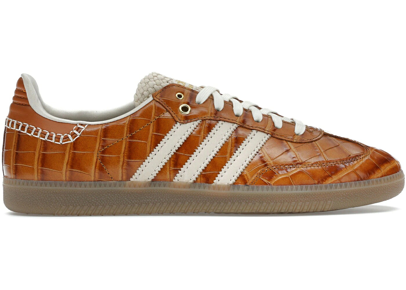 アディダス サンバ 赤銅色 赤銅色 白いこと 白いこと スニーカー メンズ ADIDAS SAMBA WALES BONNER BROWN CROC / SUPPLIER COLOR WONDER WHITE