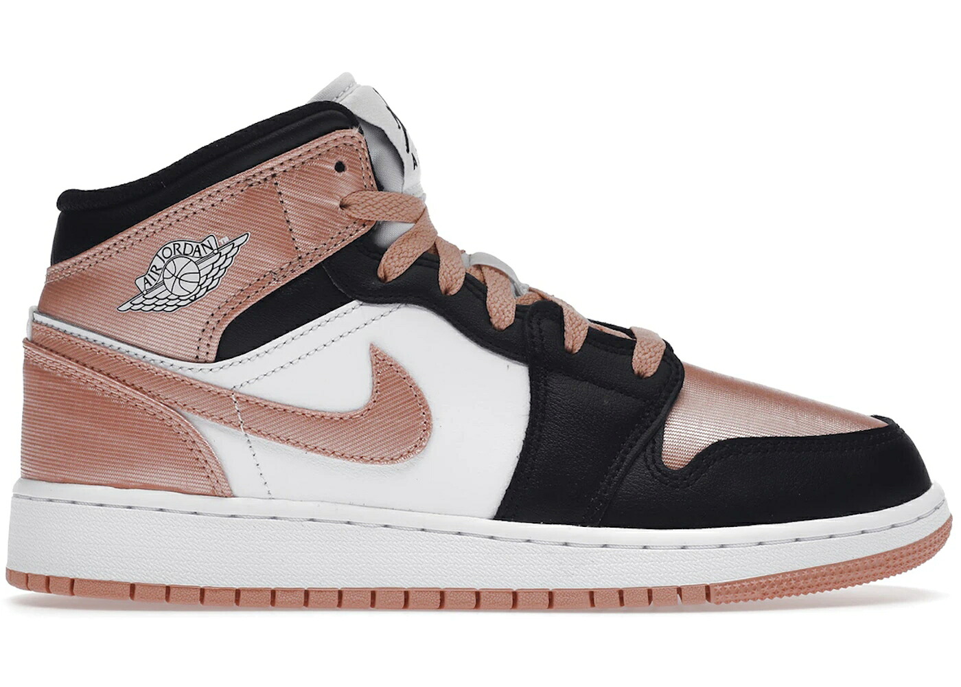 ナイキ ジョーダン ミッド 白いこと 白いこと 黒いこと 黒いこと 御坊っちゃん キッズ JORDAN 1 MID LIGHT MADDER ROOT (GS) / WHITE BLACK LIGHT MADDER ROOT もの言う花 マタニティ スニーカー