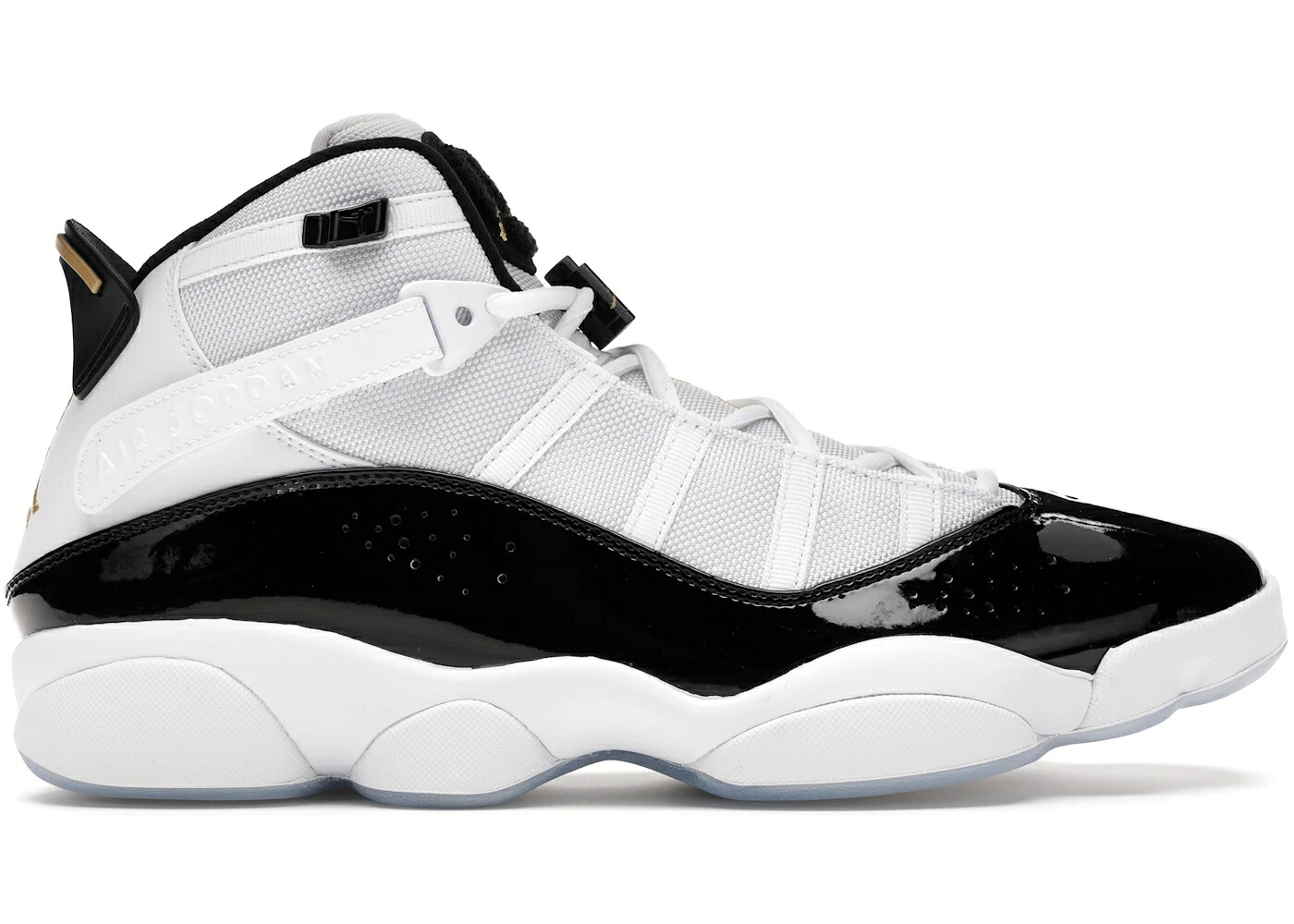 ナイキ ジョーダン リング 白色 ホワイト 黒色 ブラック ゴールド スニーカー メンズ JORDAN 6 RINGS DEFINING MOMENTS / WHITE BLACK ICE METALLIC GOLD 39,325円