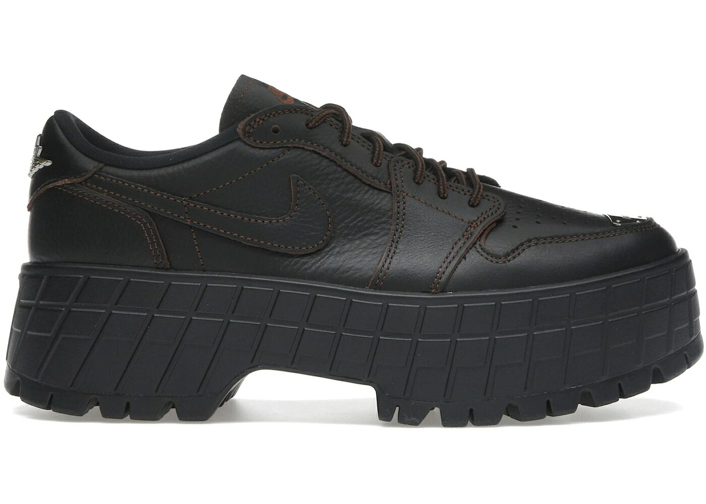 ナイキ ジョーダン ブルックリン 黒いこと 黒いこと WOMEN\u0027S スニーカー レディース JORDAN 1 LOW BROOKLYN BLACK CACAO WOW (WOMEN\u0027S) / BLACK CACAO WOW