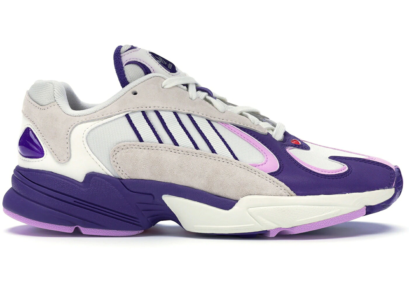 アディダス 火竜 白いこと 白いこと 紫 パープル スニーカー メンズ ADIDAS YUNG-1 DRAGON BALL Z FRIEZA / CLOUD WHITE UNITY PURPLE CLEAR