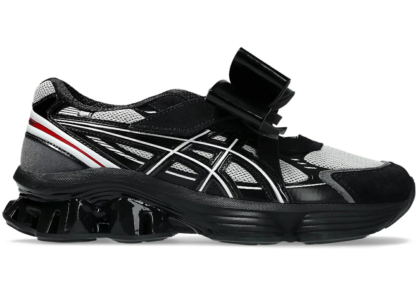 アシックス 黒いこと 黒いこと 白いこと 白いこと 薄墨色 薄墨色 スニーカー メンズ ASICS GEL-KINETIC FLUENT SHUSHU/TONG BLACK WHITE / CLOUD GREY WHITE
