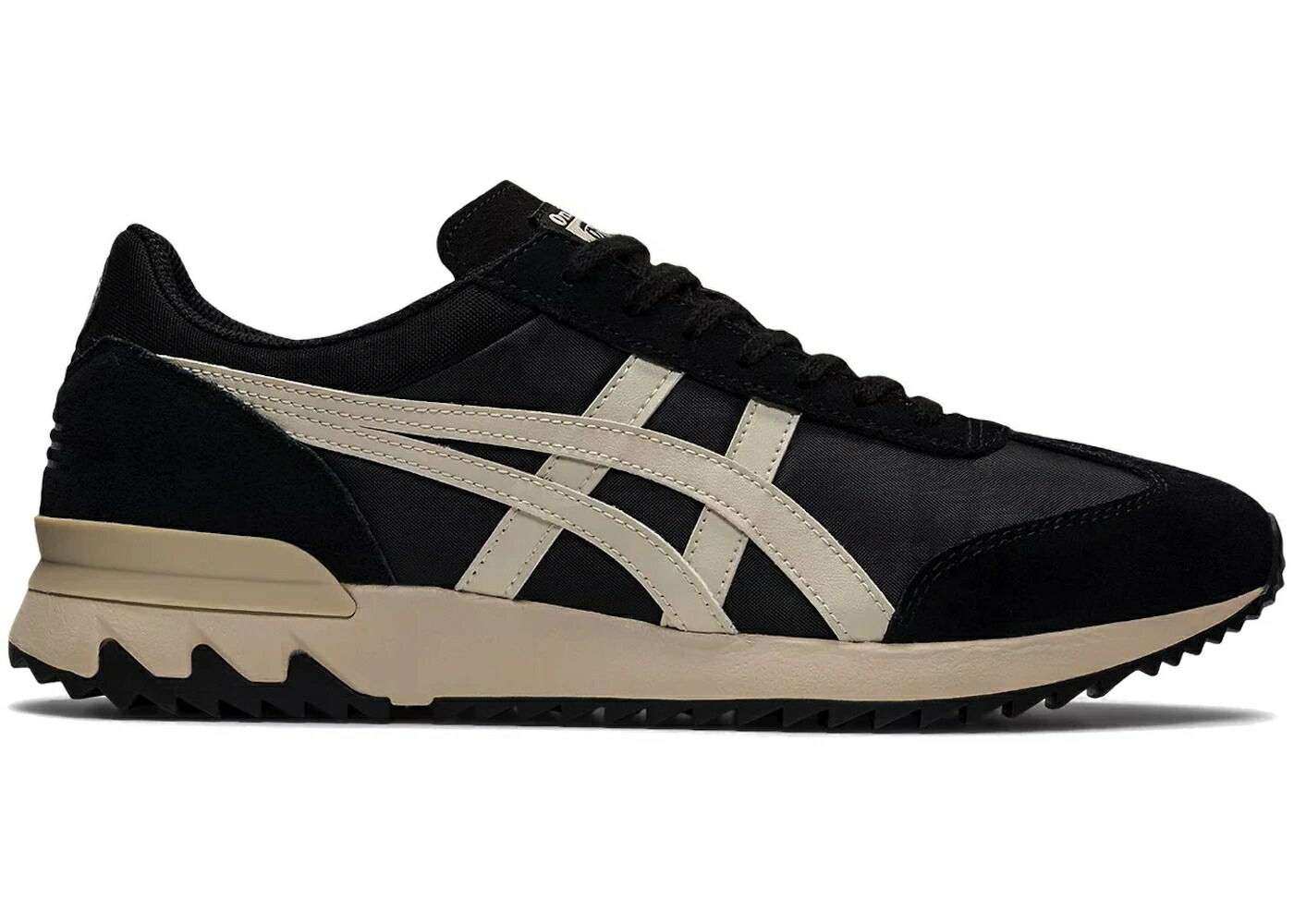 アシックス カリフォルニア 黒色 ブラック オニツカタイガー スニーカー メンズ ASICS ONITSUKA TIGER CALIFORNIA 78 EX BLACK OATMEAL / BLACK OATMEAL