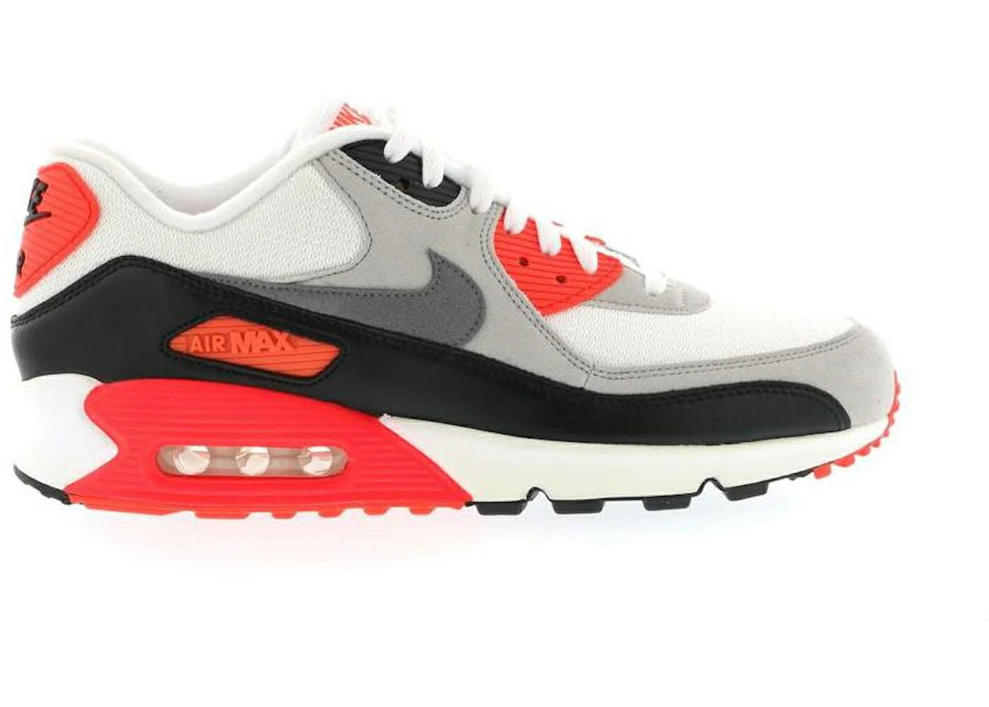ナイキ マックス 白色 ホワイト クール 灰色 グレー エアマックス スニーカー メンズ NIKE AIR MAX 90 OG INFRARED (2015) / WHITE COOL GREY NEUTRAL GREY