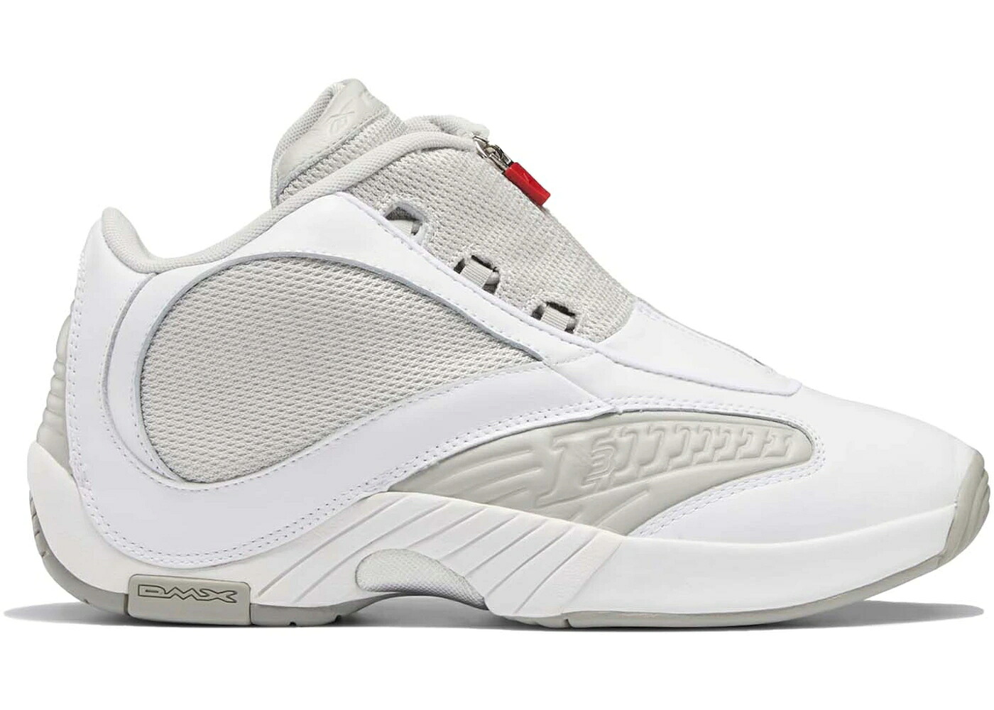 リーボック スニーカー 運動靴 白色 ホワイト 銀色 シルバー 赤 レッド スニーカー メンズ REEBOK ANSWER IV PACKER SHOES WHITE SILVER / FOOTWEAR WHITE FLASH RED SNOWY|スニケス
