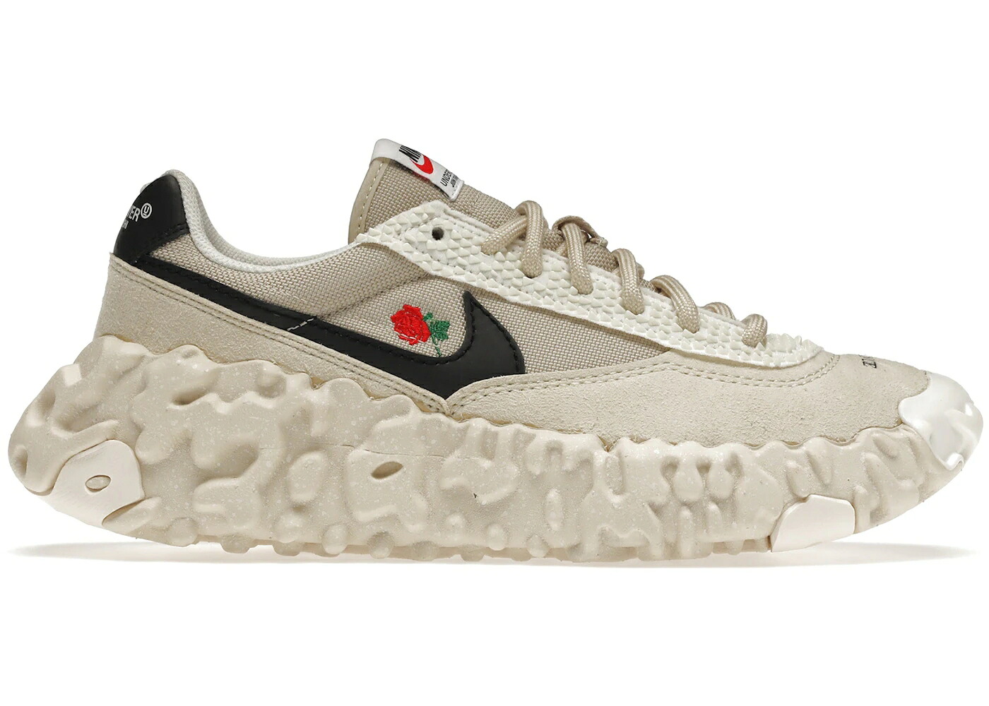 ナイキ アンダー押しかぶせる 黒いこと 黒いこと 白いこと 白いこと スニーカー メンズ NIKE OVERBREAK SP UNDERCOVER SAIL / SAIL BLACK WHITE