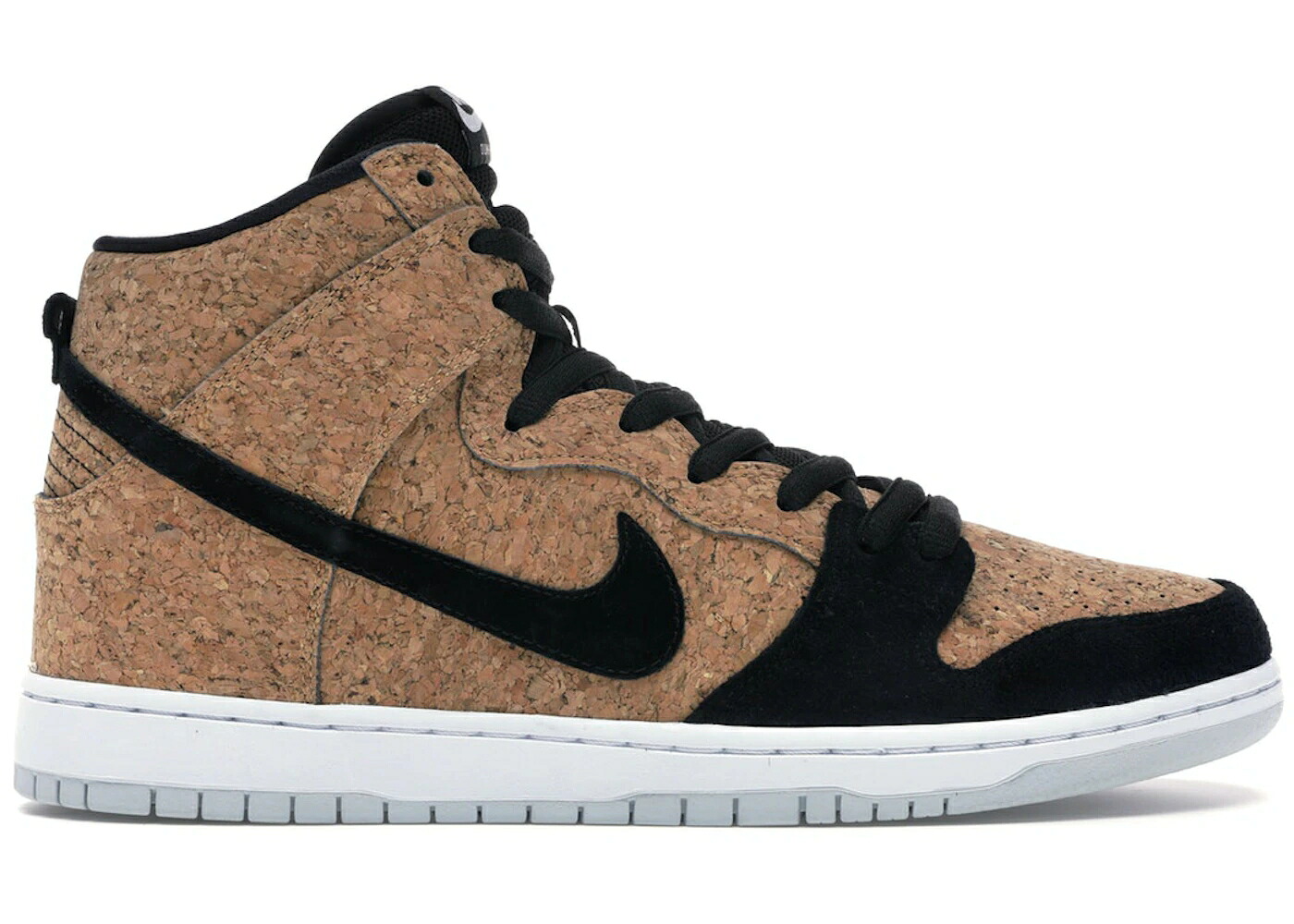 ナイキ エスビー ダンク 御機嫌 黒いこと 黒いこと 白いこと 白いこと ダンクハイ スニーカー メンズ NIKE SB DUNK HIGH CORK / BLACK BLACK HAZELNUT WHITE