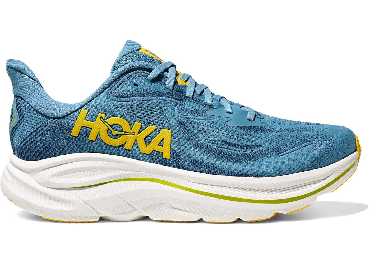 ホカオネオネ 青色 ブルー ナイト スニーカー メンズ HOKA ONE ONE HOKA ONE CLIFTON 10 ALPINE BLUE FOGGY NIGHT / ALPINE BLUE FOGGY NIGHT