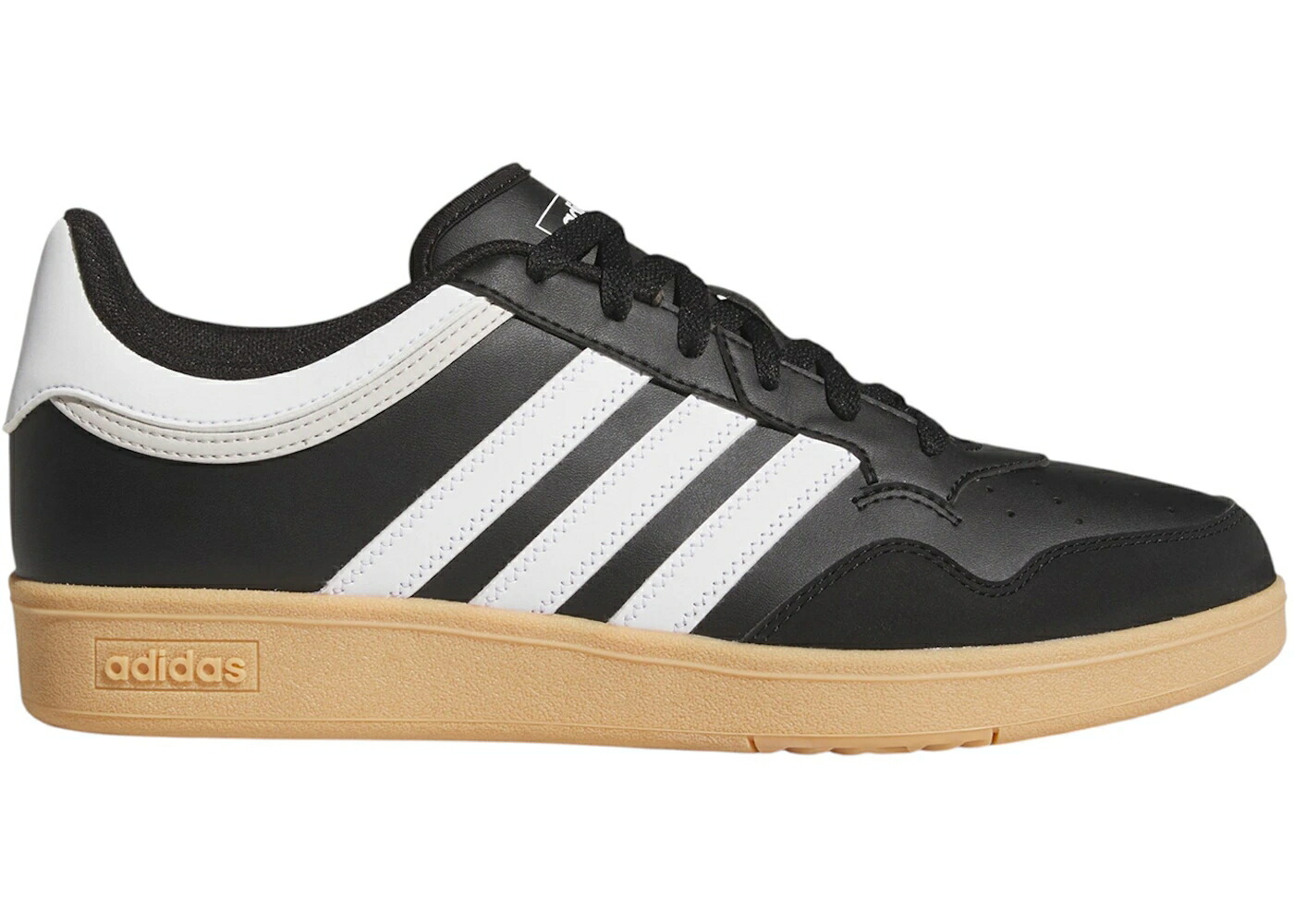 アディダス 黒色 ブラック 白色 ホワイト 灰色 グレー コア 4.0 スニーカー メンズ ADIDAS HOOPS BLACK WHITE GREY TWO / CORE BLACK CLOUD WHITE GREY TWO