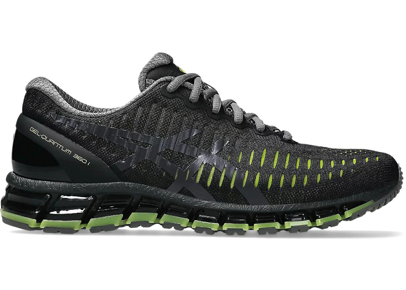 アシックス 灰色 グレー 緑 グリーン スニーカー メンズ ASICS GEL-QUANTUM 360 I GRAPHITE GREY GREEN APPLE / GRAPHITE GREY GREEN APPLE