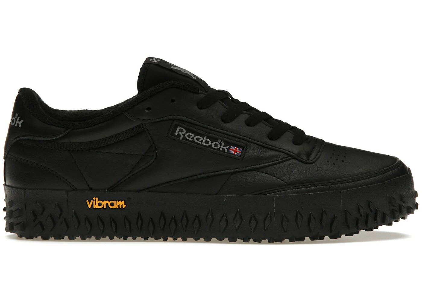 リーボック クラブ コア 黒色 ブラック ピュア 灰色 グレー スニーカー メンズ REEBOK CLUB C VIBRAM CORE BLACK / CORE BLACK CORE BLACK PURE GREY
