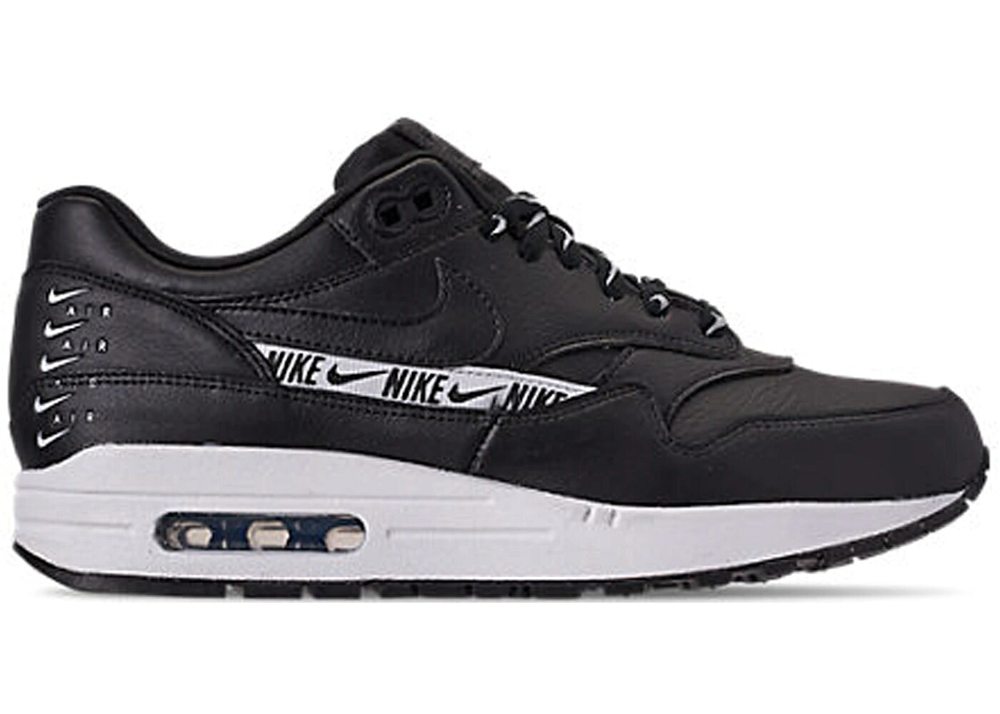 ナイキ マックス 黒いこと 黒いこと 白いこと 白いこと 大気圏マックス WOMEN\u0027S スニーカー レディース NIKE AIR MAX 1 OVERBRANDING BLACK (WOMEN\u0027S) / BLACK BLACK WHITE BLACK