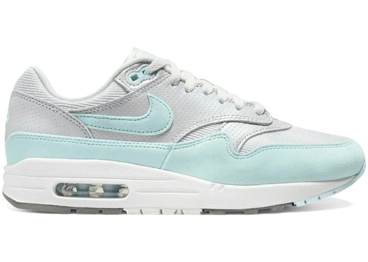 ナイキ マックス 青色 ブルー プラチナム エアマックス '87 WOMEN'S スニーカー レディース NIKE AIR MAX 1 GLACIER BLUE (WOMEN'S) / METALLIC PLATINUM FLAT PEWTER