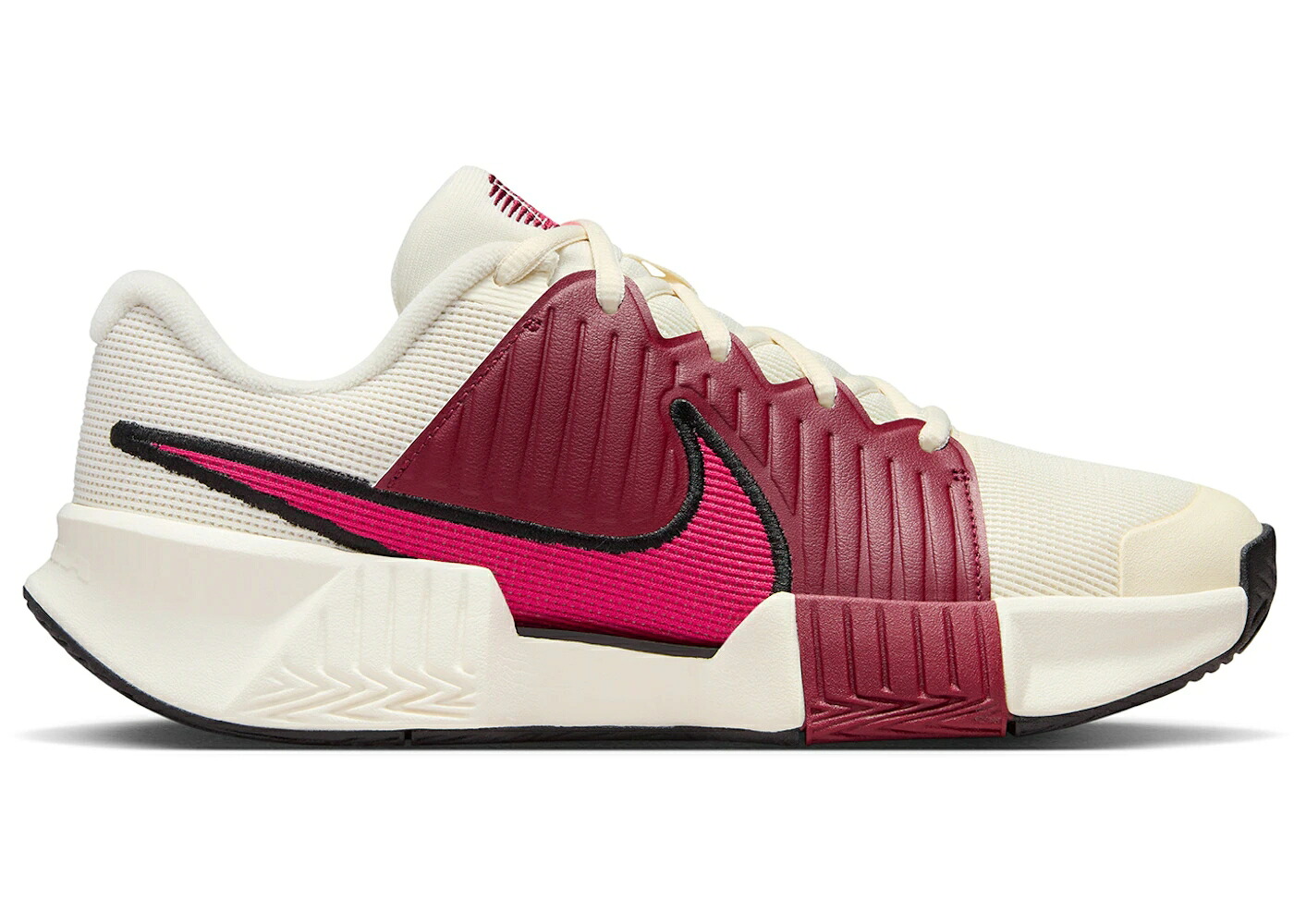 ナイキ プロ アイボリー チーム 赤 レッド ラッシュ ピンク WOMEN'S スニーカー レディース NIKE GP CHALLENGE PRO HC PALE IVORY SAIL TEAM RED RUSH PINK (WOMEN'S) / PALE IVORY SAIL TEAM RED RUSH