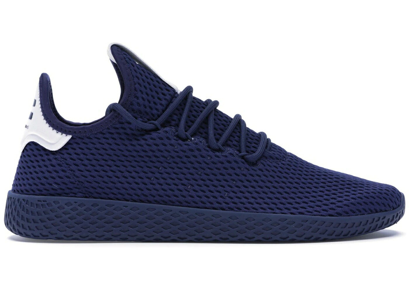 アディダス 庭球 益荒男 青み 青色 スニーカー メンズ ADIDAS TENNIS HU PHARRELL SOLID DARK BLUE / DARK BLUE DARK BLUE FOOTWEAR