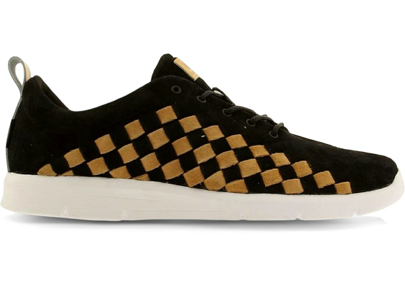 ヴァンズ バンズ リベンジ 黒色 ブラック ゴールド スニーカー メンズ VANS TESELLA LUXE REVERSE BLACK GOLD / BLACK GOLD