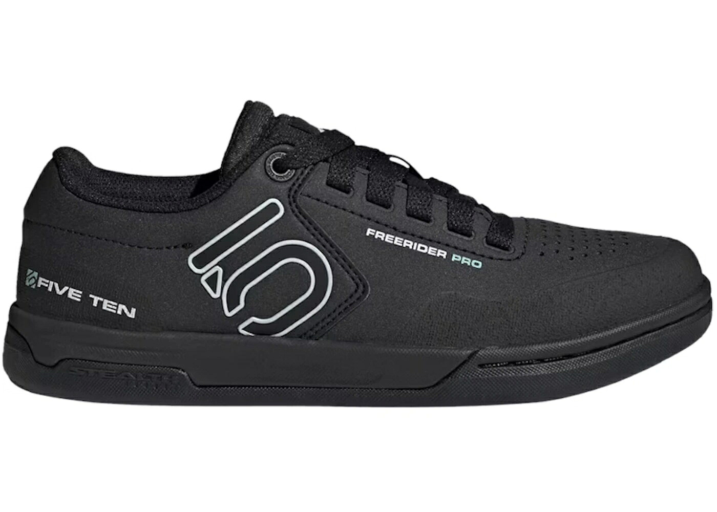 アディダス プロ コア 黒色 ブラック 白色 ホワイト WOMEN'S スニーカー レディース ADIDAS FIVE TEN FREERIDER PRO RECYCLED CORE BLACK CRYSTAL WHITE ACID MINT (WOMEN'S) / CORE BLACK CRYSTAL WHITE ACID