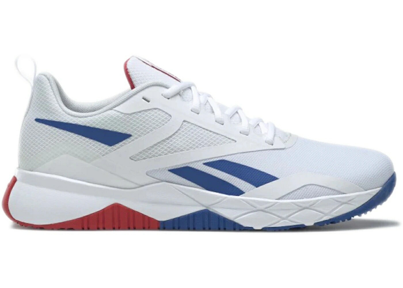 リーボック 白色 ホワイト 青色 ブルー 灰色 グレー スニーカー メンズ REEBOK NFX WHITE VECTOR BLUE / FOOTWEAR WHITE COLD GREY VECTOR