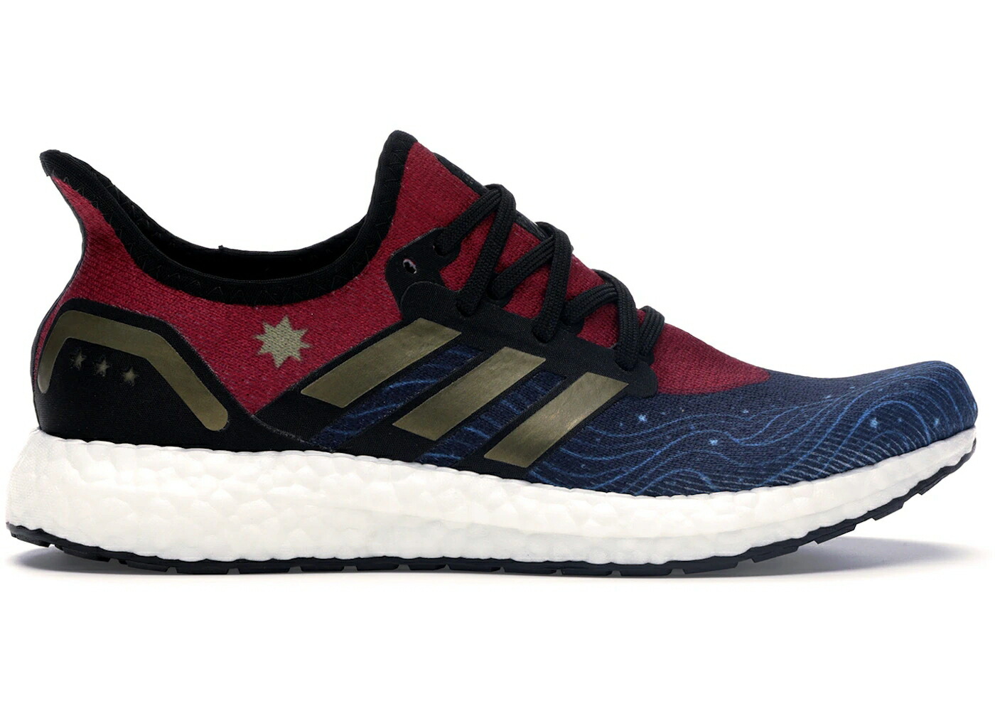 アディダス 白色 ホワイト ゴールド スニーカー メンズ ADIDAS SPEEDFACTORY AM4 AM4CM CAPTAIN MARVEL / WHITE GOLD METALLIC WHITE