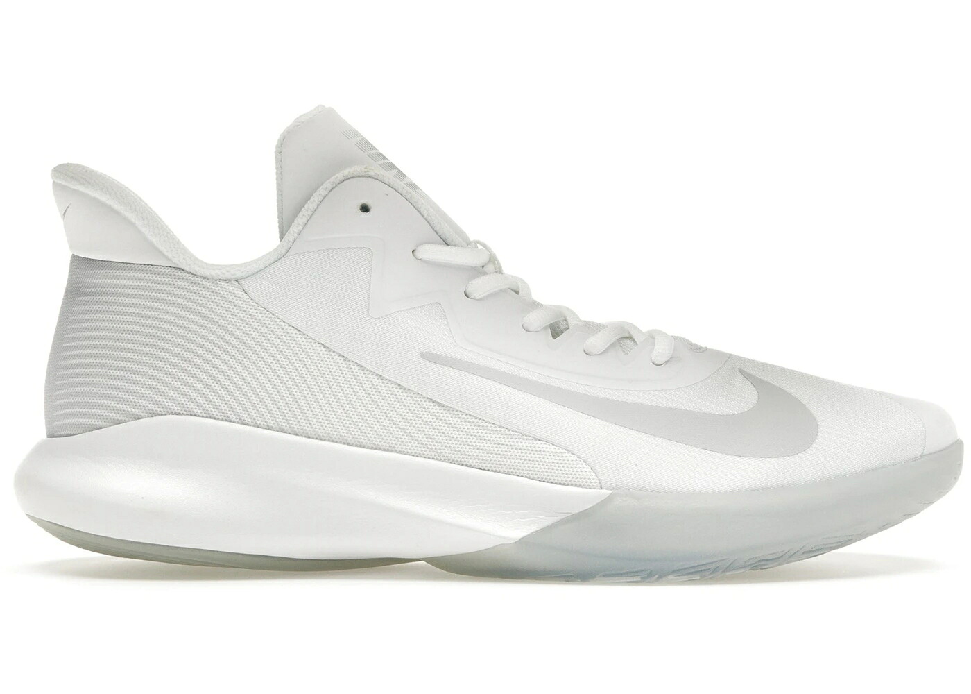 ナイキ 白いこと 白いこと 純然たる プラチナム スニーカー メンズ NIKE PRECISION 4 WHITE ICE / WHITE CLEAR PURE PLATINUM
