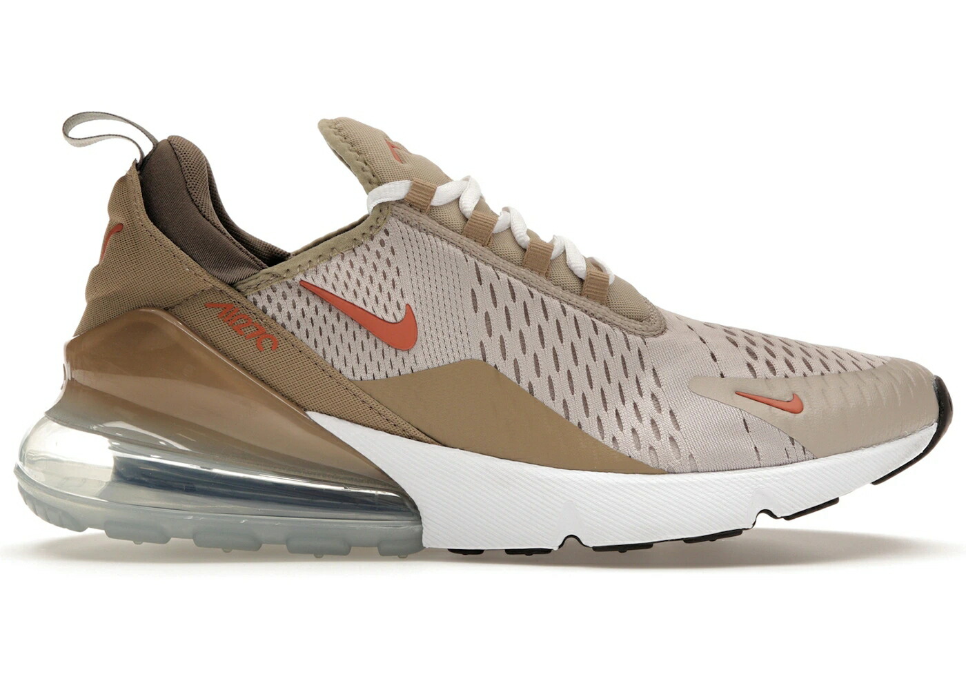 ナイキ マックス 皮膚軟化剤 カーキ オリーブ エア湖マックス スニーカー メンズ NIKE AIR MAX 270 CREAM / CREAM RUST OXIDE KHAKI OLIVE