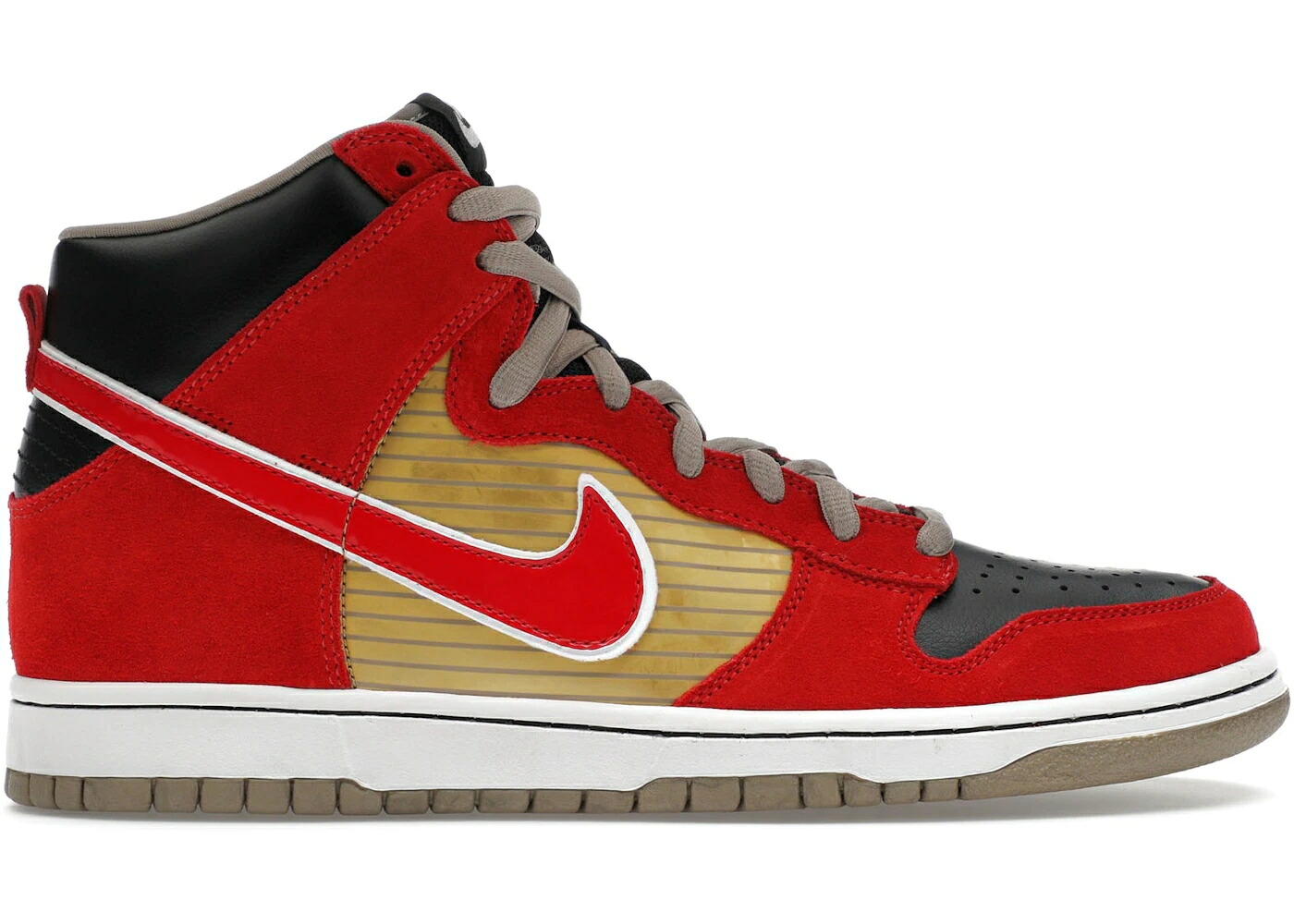 ナイキ エスビー ダンク ご機嫌 ゴールド 赤 赤いこと 黒いこと 黒いこと ダンクハイ スニーカー メンズ NIKE SB DUNK HIGH TECATE / METALLIC GOLD SPORT RED BLACK