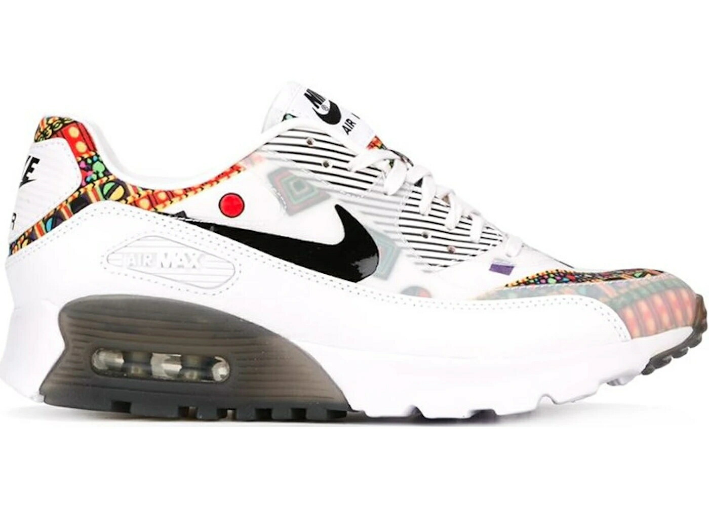 ナイキ マックス ウルトラ 白色 ホワイト 黒色 ブラック エアマックス スニーカー メンズ NIKE AIR MAX 90 ULTRA ESSENTIAL LIBERTY (2015) / WHITE BLACK