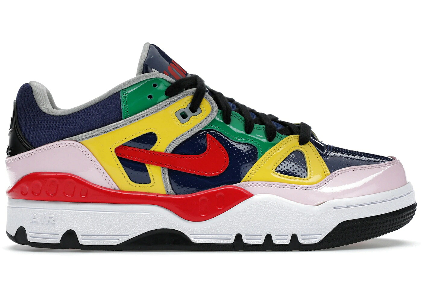 ナイキ 青み 青色 赤 赤いこと 空軍 スニーカー メンズ NIKE AIR FORCE 3 LOW SP NIGO BLUE VOID / BLUE VOID UNIVERSITY RED TOUR