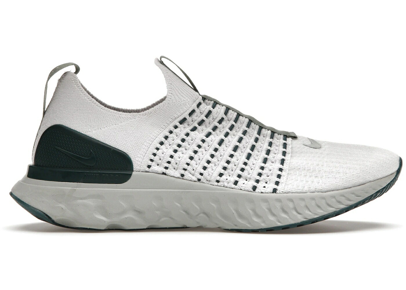 ナイキ リアクト 幽客 飛球編み物 プラチナム 緑 緑であること WOMEN\u0027S スニーカー レディース NIKE REACT PHANTOM RUN FLYKNIT 2 PLATINUM TINT DARK TEAL (WOMEN\u0027S) / PLATINUM TINT DARK TEAL GREEN