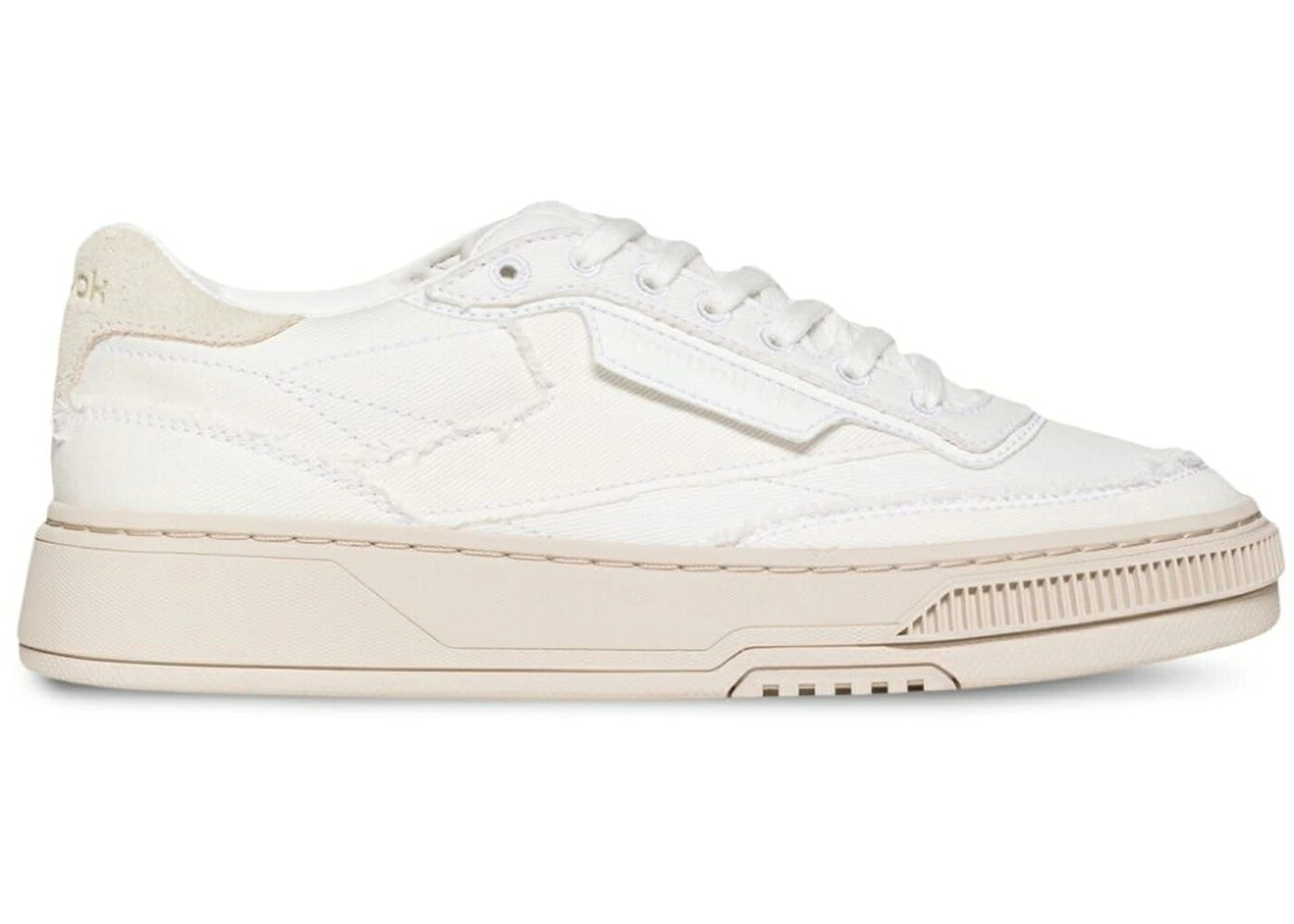 リーボック クラブ エルティーディー 白色 ホワイト ベージュ スニーカー メンズ REEBOK CLUB C LTD CANVAS WHITE BEIGE / WHITE WHITE BEIGE|スニケス