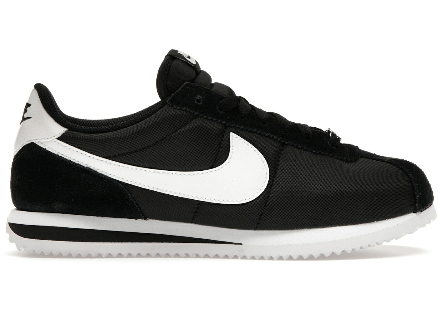 ナイキ コルテッツ ナイロン 黒いこと 黒いこと 白いこと 白いこと WOMEN\u0027S スニーカー レディース NIKE CORTEZ NYLON BLACK WHITE (WOMEN\u0027S) / BLACK WHITE