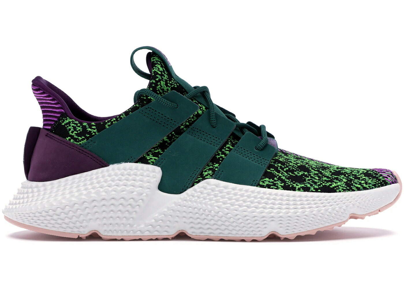 アディダス 火竜 緑 緑であること スニーカー メンズ ADIDAS PROPHERE DRAGON BALL Z CELL / SOLAR GREEN COLLEGIATE GREEN