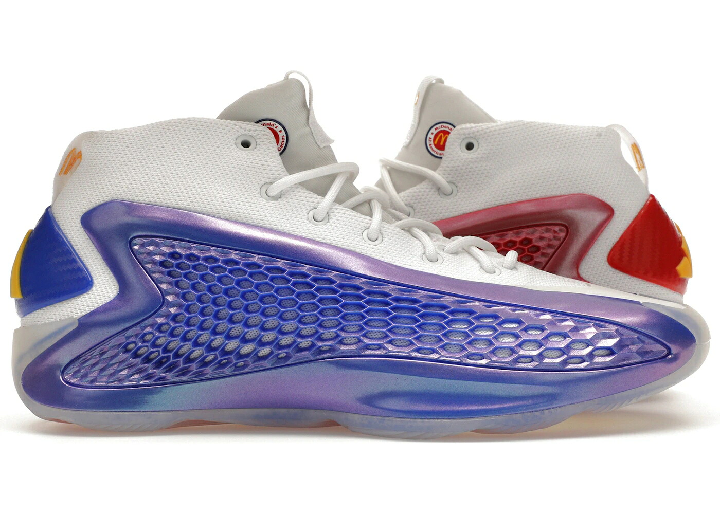 アディダス 白いこと 白いこと 赤 赤いこと 青み 青色 MCDONALD\u0027S スニーカー メンズ ADIDAS AE 1 ALL AMERICAN / WHITE RED BOLD BLUE