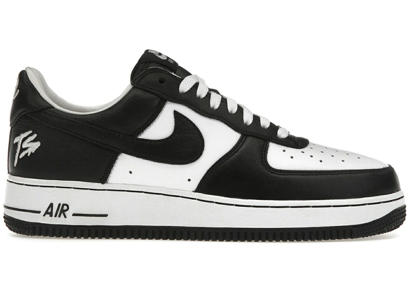 ナイキ 白色 ホワイト 黒色 ブラック エアフォース スニーカー メンズ NIKE AIR FORCE 1 LOW QS TERROR SQUAD BLACKOUT / WHITE BLACK WHITE|スニケス