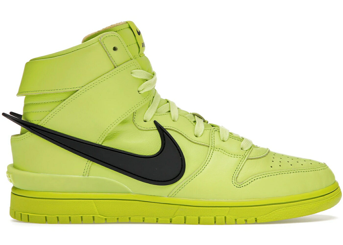 ナイキ ダンク ハイ ライム 緑 グリーン 黒色 ブラック ダンクハイ スニーカー メンズ NIKE DUNK HIGH AMBUSH FLASH LIME / ATOMIC GREEN FLASH LIME BLACK