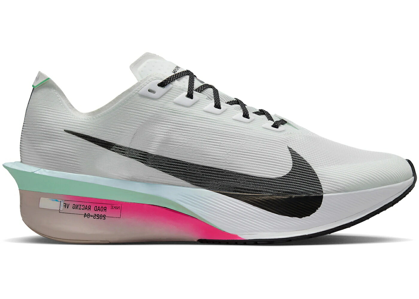 ナイキ 白色 ホワイト ピンク 黒色 ブラック NEXT% スニーカー メンズ NIKE ZOOMX VAPORFLY 4 WHITE HYPER PINK MINT FOAM BLACK / WHITE HYPER PINK MINT FOAM BLACK