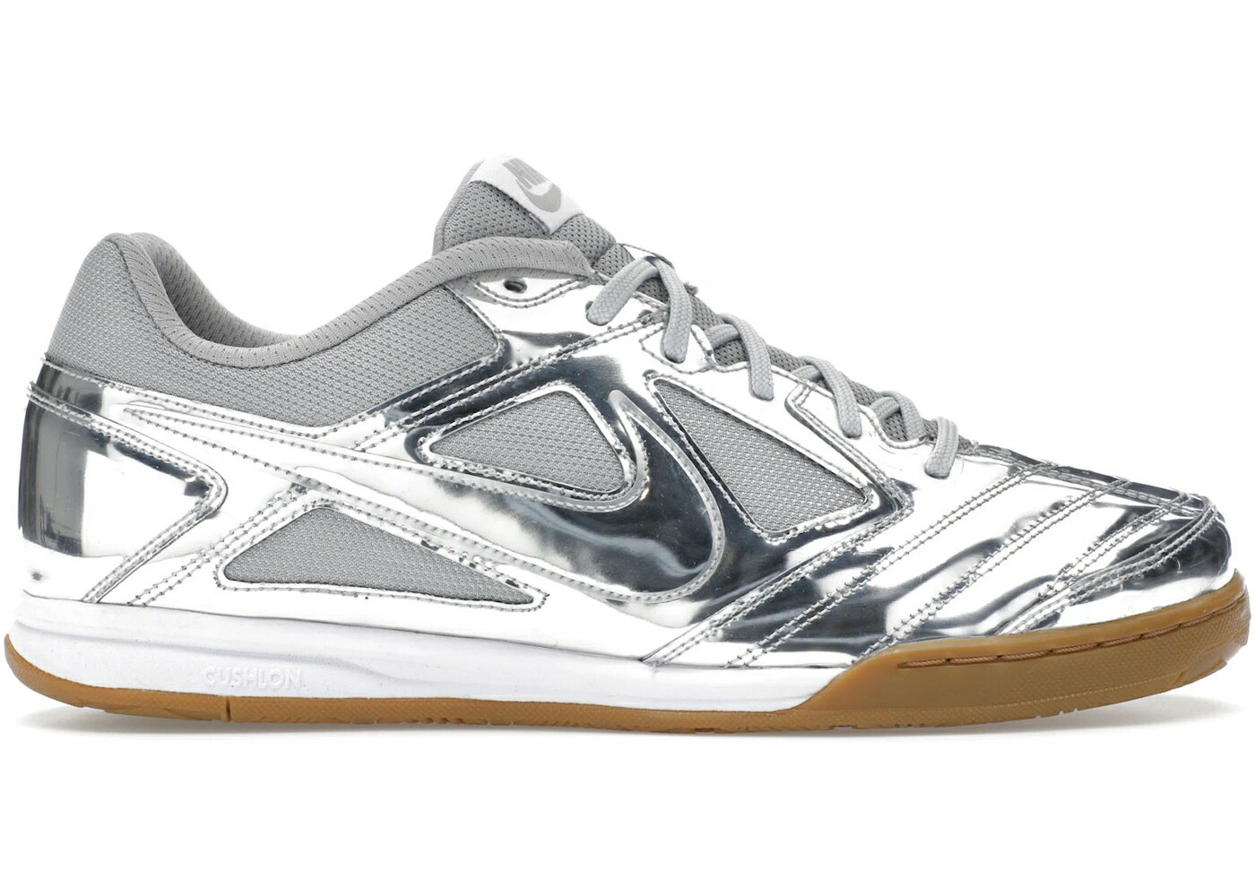 ナイキ ガトー しろがね色 しろがね色 白いこと 白いこと 赤銅色 赤銅色 スニーカー メンズ NIKE GATO LV8 METALLIC SILVER WHITE GUM LIGHT BROWN / METALLIC SILVER WHITE GUM LIGHT