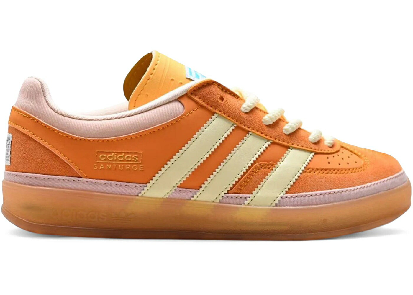 アディダス ガゼル 橙 オレンジ色 スニーカー メンズ ADIDAS GAZELLE INDOOR BAD BUNNY SANTURCE / UNITY ORANGE ORANGE TINT SPICE