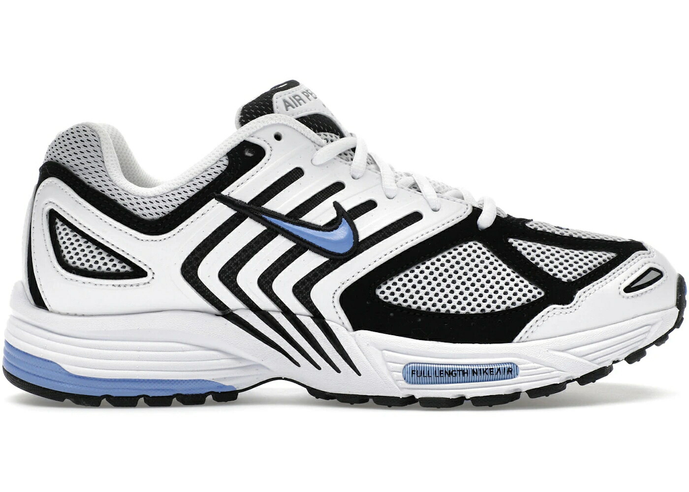 ナイキ 白色 ホワイト 黒色 ブラック 銀色 シルバー スニーカー メンズ NIKE AIR PEG 2K5 WHITE BLACK METALLIC SILVER ROYAL PULSE / WHITE BLACK METALLIC SILVER