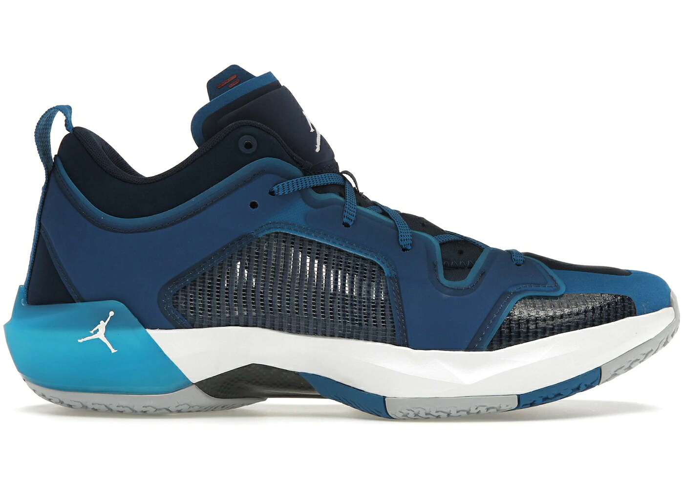 ナイキ ジョーダン 青み 青色 紺色 米国海軍 スニーカー メンズ JORDAN 37 LOW FRATERNITY / MILITARY BLUE MIDNIGHT NAVY TRUE