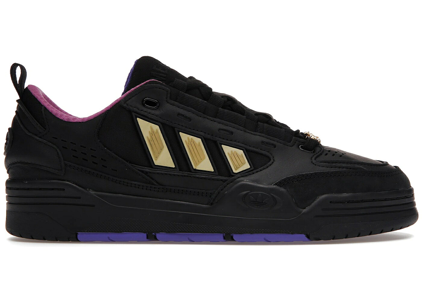アディダス 中核グループ 黒いこと 黒いこと 紫 パープル YUGIOH! YUGI\u0027S スニーカー メンズ ADIDAS ADI2000 YU-GI-OH! WORLD (WITH SEALED DARK MAGICIAN PROMO CARD) / CORE BLACK CORE BLACK PURPLE