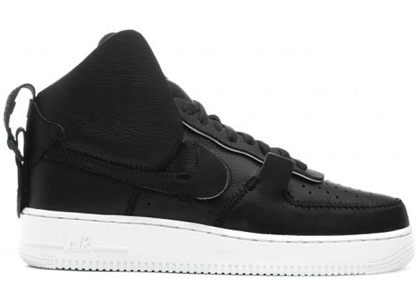 ナイキ 御機嫌 黒いこと 黒いこと 空軍 スニーカー メンズ NIKE AIR FORCE 1 HIGH PSNY BLACK / BLACK BLACK SAIL