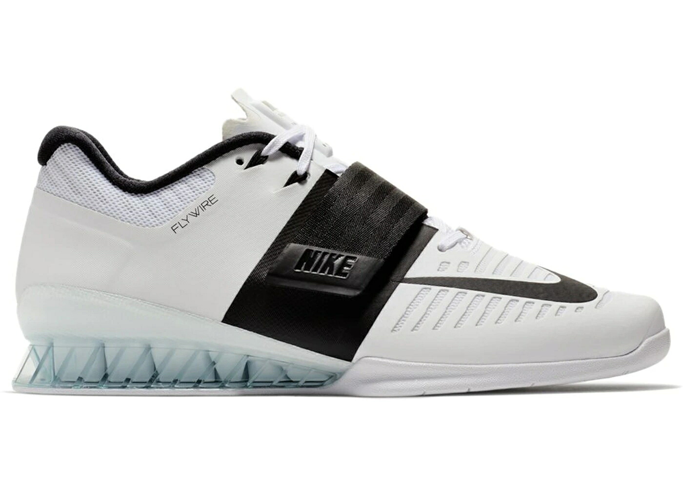ナイキ 白色 ホワイト 黒色 ブラック スニーカー メンズ NIKE ROMALEOS 3 WHITE BLACK CLEAR SOLE / WHITE BLACK｜スニケス