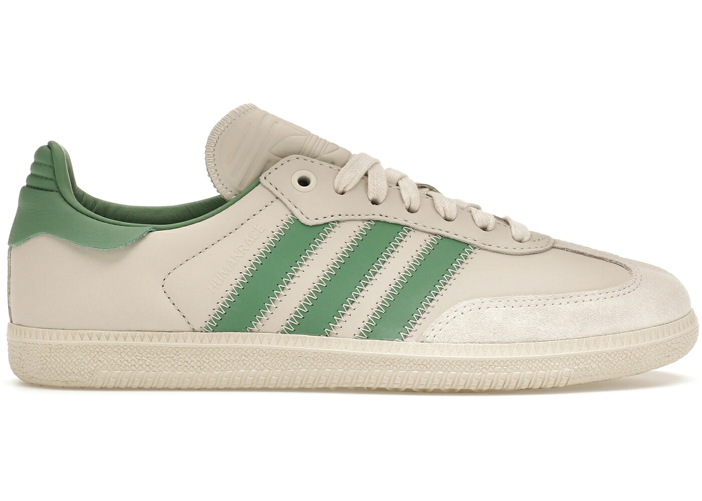 アディダス サンバ 緑 緑であること スニーカー メンズ ADIDAS SAMBA HUMANRACE PRELOVED GREEN / PRELOVED GREEN ALUMINUM