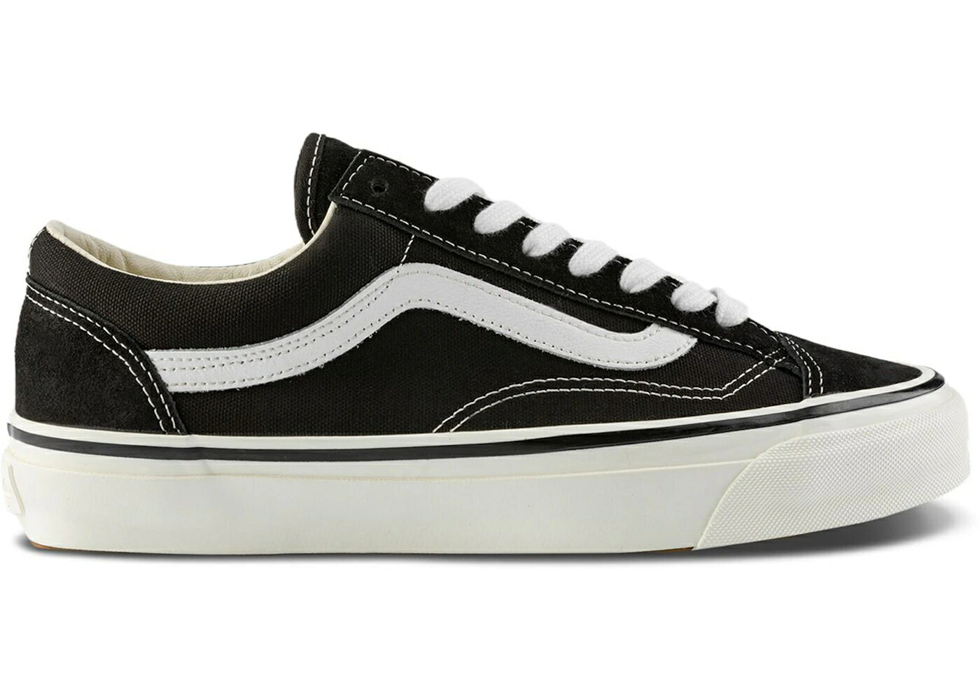 ヴァンズ バンズ プレミアム 黒色 ブラック 白色 ホワイト オールドスクール 36+ スニーカー メンズ VANS PREMIUM OLD SKOOL BLACK MARSHMALLOW WHITE / BLACK MARSHMALLOW WHITE 34,840円