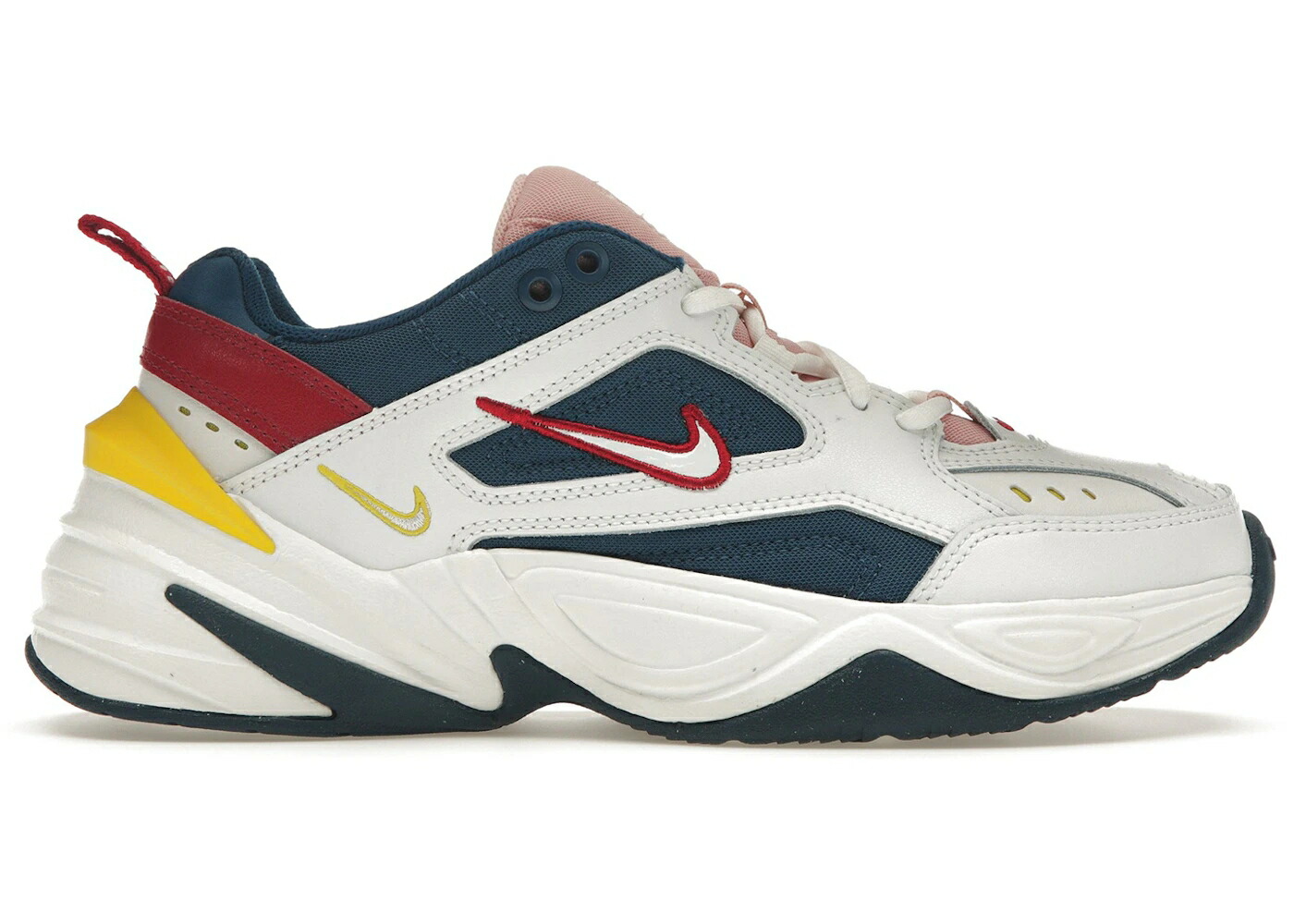 ナイキ 青味 青み 白いこと 白いこと 黄味がかった 黄色 WOMEN\u0027S スニーカー レディース NIKE M2K TEKNO BLUE FORCE SUMMIT WHITE CHROME YELLOW (WOMEN\u0027S) / BLUE FORCE SUMMIT WHITE CHROME