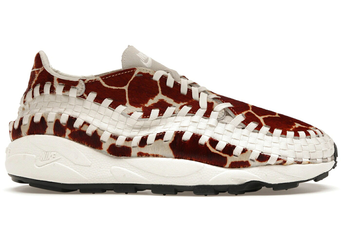 ナイキ ウーブン 自然的 赤銅色 赤銅色 WOMEN\u0027S スニーカー レディース NIKE AIR FOOTSCAPE WOVEN COW PRINT (WOMEN\u0027S) / NATURAL BROWN