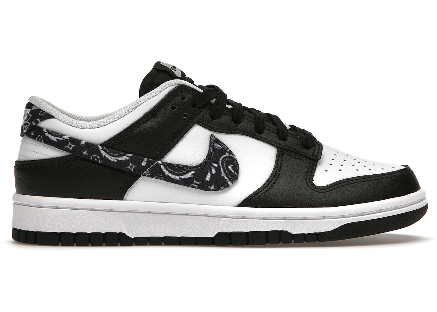 ナイキ ダンク 黒色 ブラック 白色 ホワイト ダンクロー WOMEN'S スニーカー レディース NIKE DUNK LOW ESSENTIAL PAISLEY PACK BLACK (WOMEN'S) / WHITE BLACK WHITE BLACK